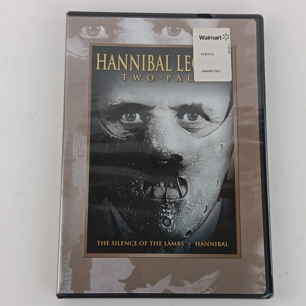 Hannibal Lecter Two Pack: The Silence of the Lambs / Hannibal (DVD) NEW